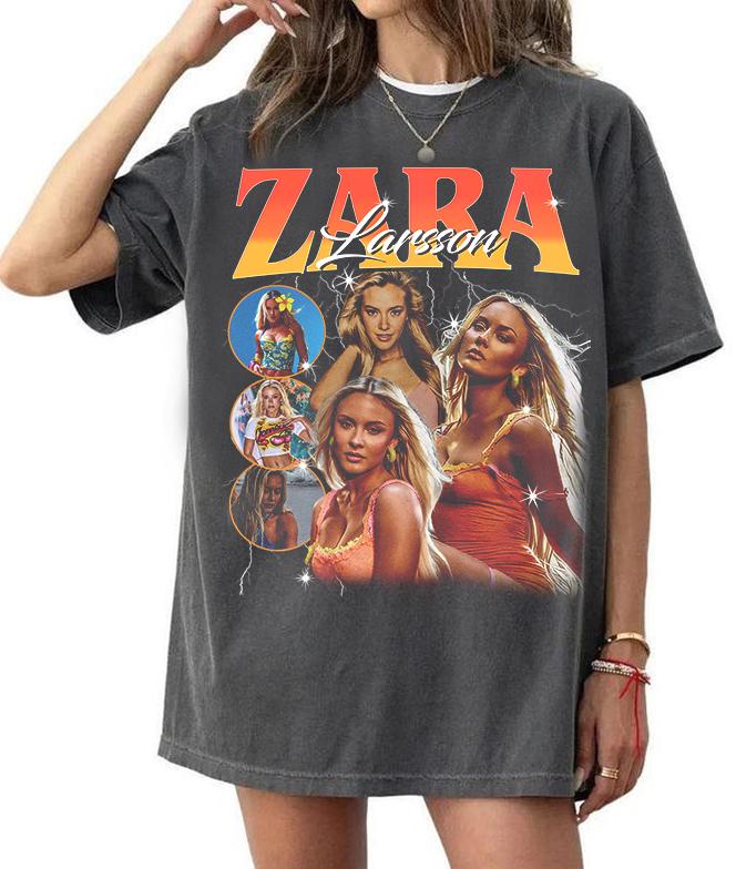 Retro Zara Larsson T-Shirt, Za - Summer Zara review and price
