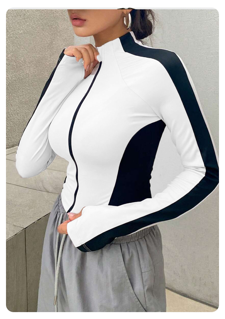 Yoga Clothes Stand Up Collar J - Summer Clothing Stores review and price