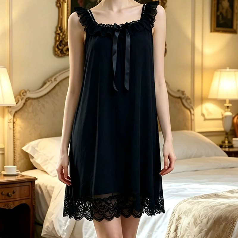 Women Sleeping Gown Sleeveless - Summer Clothing Stores review and price