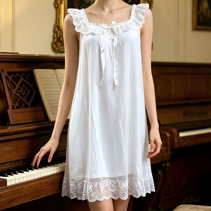 Women Sleeping Gown Sleeveless - Summer Clothing Stores review and price